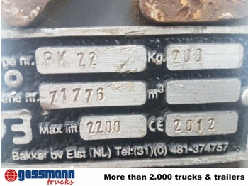 Viljuška za Oprema za rukovanje materijalima Palettengabel, PK 22, Bj. 2012: slika 2