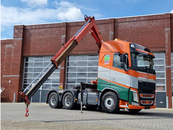 Tegljač Volvo FH 13.500 6x4 - HMF 1153 K2 crane kran grua - Hydraulic - Lift axle - Euro 6: slika 2