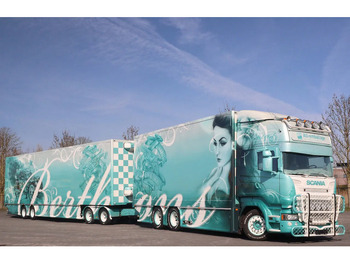 Kamion sa zatvorenim sandukom SCANIA R 560