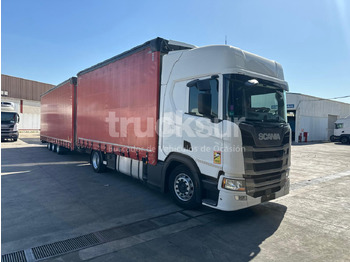 Kamion sa ceradom SCANIA R 450
