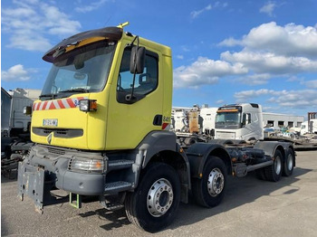 Kamion sa golom šasijom i zatvorenom kabinom RENAULT Kerax 340
