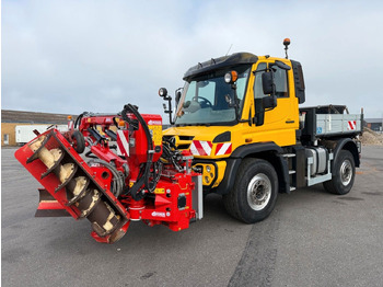 Istovarivač Unimog U427 4x4 Tipper / Kipper  / Dücker Fräse BRS 15: slika 2