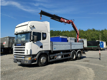Kamion sa tovarnim sandukom SCANIA 124