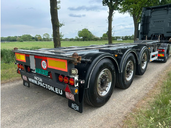 Poluprikolica za prevoz kontejnera/ Poluprikolica sa promenjivim sandukom Pacton ET3 / Bpw Disc / Lifting axle / 2x20/30/40/45 ft hc / Tyres 80 / Tuf 3-20: slika 3