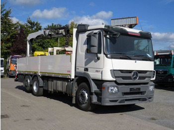 Kamion sa tovarnim sandukom, Kamion sa dizalicom Mercedes-Benz Actros 2541 L6x2 Pritsche Heckkran Funk: slika 3