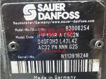 Hidraulična pumpa SAUER H1P130RAC5C2N D4GF3H3L42L42 AC32PNNNNG25 83006254: slika 2