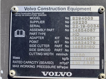 Bager utovarivač Volvo Tieflöffel mit Zähnen S3: slika 5