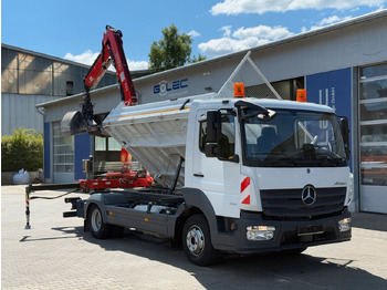 Kamion sa dizalicom Mercedes-Benz ATEGO 818 4x2 Euro 6 Kipper Kran FASSI F65B.0.22: slika 2