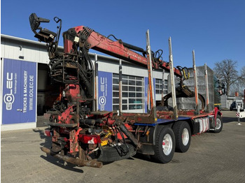 Šticar, Kamion sa dizalicom Scania R560 6x4 Holztransport Kran LOGLIFT HIAB 140S79R: slika 2