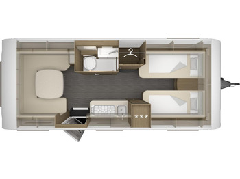 Kamp prikolica Tabbert Cazadora 550 E 2,3 Alde Warmwasserheizung: slika 2 Kamp prikolica Tabbert Cazadora 550 E 2,3 Alde Warmwasserheizung: slika 2