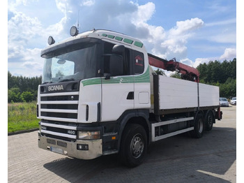 Kamion sa tovarnim sandukom, Kamion sa dizalicom SCANIA 144.460: slika 3