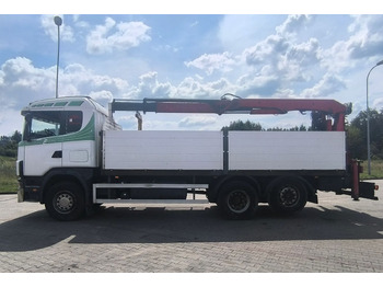 Kamion sa tovarnim sandukom, Kamion sa dizalicom SCANIA 144.460: slika 4