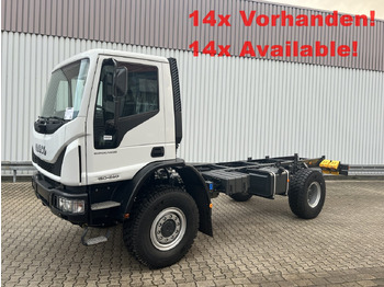 Kamion sa golom šasijom i zatvorenom kabinom IVECO EuroCargo