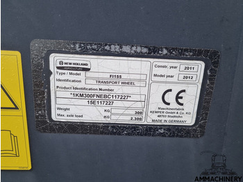 Dodatak za stočnu hranu za prevoz hrane New Holland 750SFI support wheel: slika 4 Dodatak za stočnu hranu za prevoz hrane New Holland 750SFI support wheel: slika 4