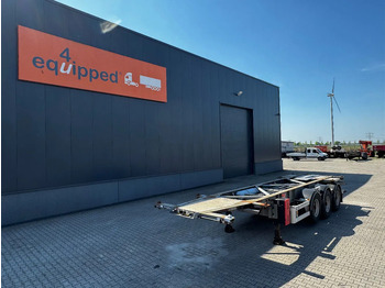 Poluprikolica za prevoz kontejnera/ Poluprikolica sa promenjivim sandukom VAN HOOL 20'/30'