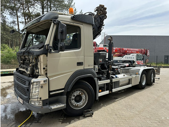 Kamion sa hidrauličnom kukom, Kamion sa dizalicom Volvo FM 370 6x2 HOOKLIFT 21T + CRANE HIAB 144 E-4 HIDUO - ENGINE / GEARBOX OK - CHASSIS OK - RUNNING + DRIVING - BE TRUCK: slika 4