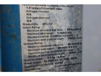 Lift u obliku makaza Genie GS1932 E-Drive Several In Stock, 8m Working Height: slika 5