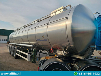 Poluprikolica cisterna Parcisa 3-ass. Geisoleerde RVS tankoplegger / ADR / Chemie / 1 Compartiment: slika 4