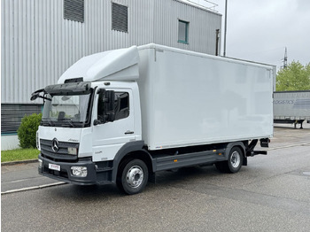 Kamion sa zatvorenim sandukom Mercedes-Benz Atego 1221 L Koffer 6,1m LBW AHK Klima TOP: slika 3