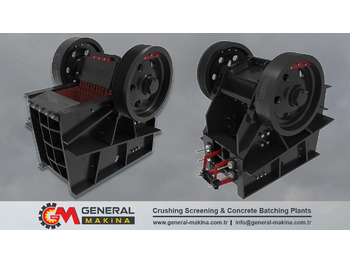 Čeljusna drobilica novi General Makina High Quality Jaw Crusher Best Price: slika 2