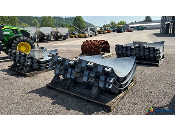 Rezervni deo za Valjak novi Hamm HAMM + VOLVO Stampffußschalen: slika 4