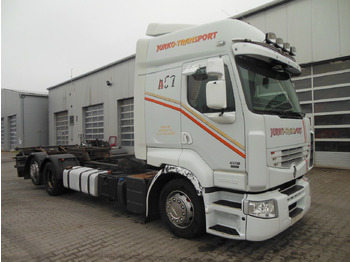 Kamion za prevoz kontejnera/ Kamion sa promenjivim sandukom Renault PREMIUM DXI 450.25, 6X2, BDF, MANUELL!!!: slika 2