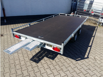 Plato prikolica Auto Transporter Atlas 406x200cm Reling Winde Rampen 13" niedrig Fahrwerk (XL) 2700kg Modell 2024: slika 3