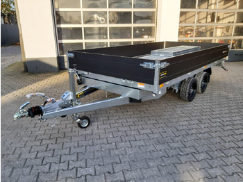 Prikolica istovarivača Saris Kipper K3 406 204 3500 2 E 406x204x35 black elektro NH Rampen Blattfeder 3500kg Herbst Aktion: slika 3 Prikolica istovarivača Saris Kipper K3 406 204 3500 2 E 406x204x35 black elektro NH Rampen Blattfeder 3500kg Herbst Aktion: slika 3