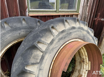 Kompletan točak za Traktor 2 tractor tires with rims and rings: slika 3
