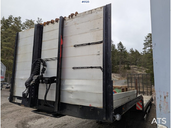 Machine trailer / Trombon trailer with hydraulic ramp Machine trailer / Trombon trailer with hydraulic ramp: slika 2