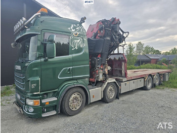 Kamion sa dizalicom SCANIA