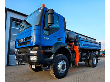 Istovarivač, Kamion sa dizalicom Iveco Trakker 190T33 4x4 Euro5 Kran Atlas 120.2E Funk: slika 5