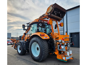 Komunalni traktor Steyr CVT 6130 Mulag MKM700 Mähkombination Kommunal: slika 3