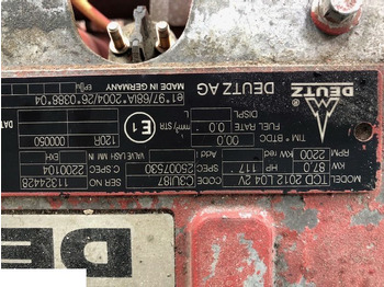Zaglavlje motora DEUTZ