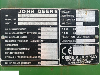 Karoserija i eksterijer JOHN DEERE