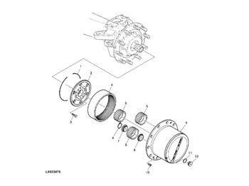 Transmisija JOHN DEERE