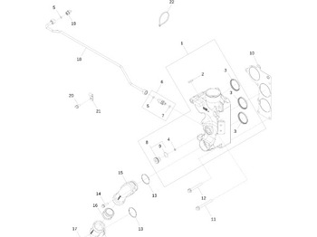 Motor i delovi JOHN DEERE