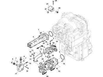 Hidraulična pumpa JOHN DEERE