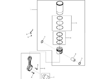 Klipnjača JOHN DEERE
