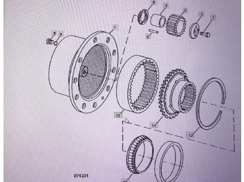 Transmisija JOHN DEERE