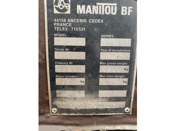 Teleskopski upravljač MANITOU