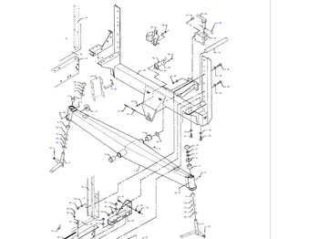 Zadnja osovina MASSEY FERGUSON