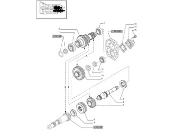 Menjač i delovi NEW HOLLAND