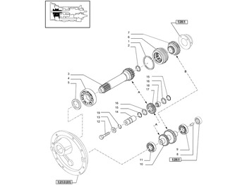 Menjač i delovi NEW HOLLAND
