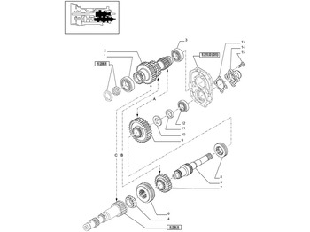 Menjač i delovi NEW HOLLAND