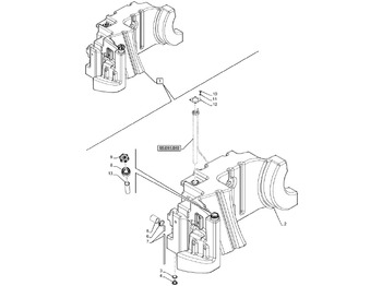 Rezervoar za gorivo NEW HOLLAND