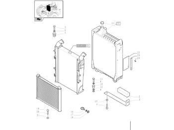 Radijator NEW HOLLAND