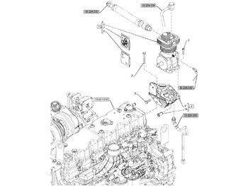 Zaptivka motora NEW HOLLAND