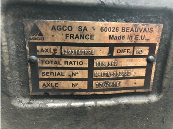 Prednja osovina za Poljoprivredna mašina Oś 4293140M94 | Oś 770 /618 Massey Ferguson 8650 - 8690 ~ Oś Napędowa Przednia Wkład Mostu Wachacze: slika 4