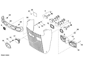 Karoserija i eksterijer JOHN DEERE